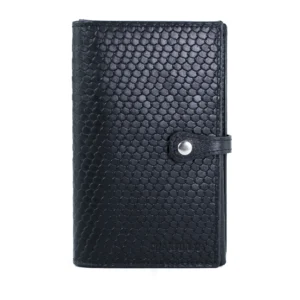 کیف پول چرم حصیری پالتویی مدل PD1065